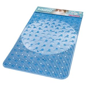 Tapete Para Banho 66x38 Azul Primafer