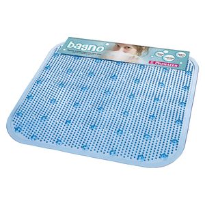 Tapete Para Banho 43x43cm Azul Primafer