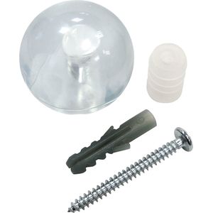 Batedor Para Porta-Bola Transparente Bemfixa