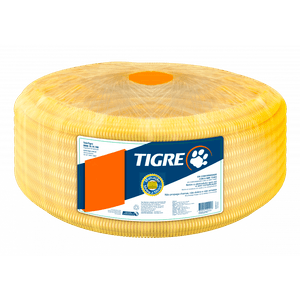 Eletroduto Corrugado Amarelo 25MM 25M Tigre