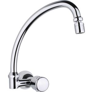 Torneira de Parede Para Cozinha Saída Lateral Ascot Cromado Fabrimar