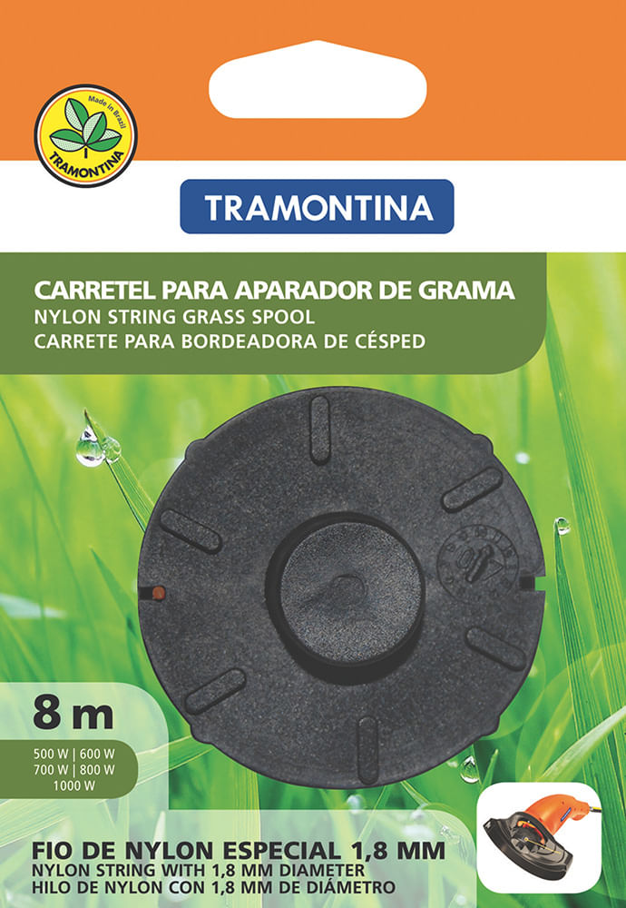 Carretel-de-Nylon-18-Para-Aparador-de-Grama-8M-Tramontina