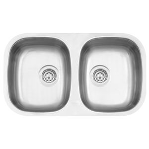 Cuba de Embutir Dupla Isis Inox Acetinado 72x40cm Tramontina