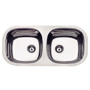 Cuba Dupla Isis Inox Polido 78x40cm Tramontina
