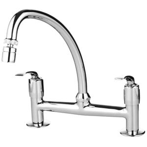 Misturador de Banca Para Cozinha Pratika Cromado Fabrimar