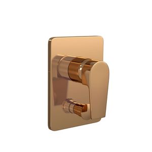 Acabamento Para Monocomando Com 4 Vias Level Bronze Deca
