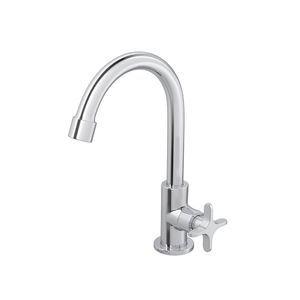 Torneira de Mesa Bica Alta Para Lavatório Flex Cromado Deca