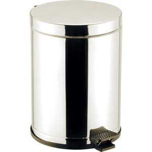 Lixeira Com Pedal Inox 10,5L Viel