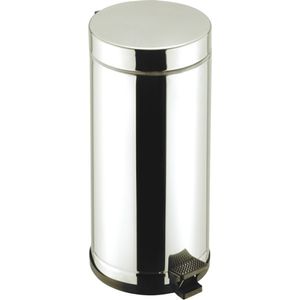 Lixeira Com Pedal Inox 15L Viel