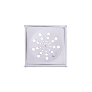 Ralo Inox Quadrado Com Castilho 10x10cm Stamplas