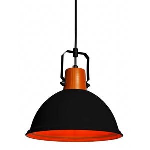 Pendente Factory M Preto Taschibra