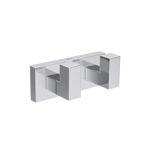 Cabide Duplo Quadratta Cromado Deca