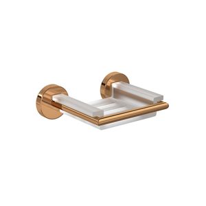 Saboneteira Parede Disco Red Gold Deca