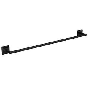 Porta Toalha Barra Clean Black Noir 60cm Deca