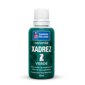 Corante Liquído Verde Xadrez 50ml Sherwin Williams