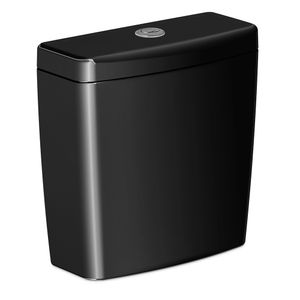 Caixa Acoplada Dual Azaléa/Saveiro Preto Celite