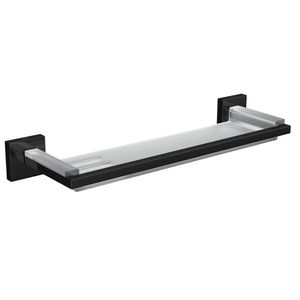 Prateleira Em Resina Clean Black Noir Deca