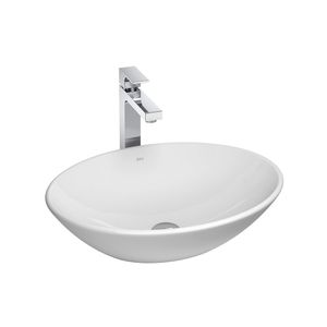 Cuba de Apoio Oval Branco Deca