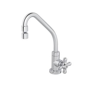 Torneira de Mesa Para Cozinha Bella Époque Tradicional Cromado Deca