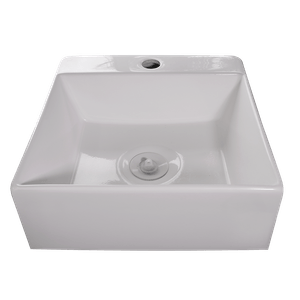 Cuba de Apoio Mármore Fit Branco Cozimax