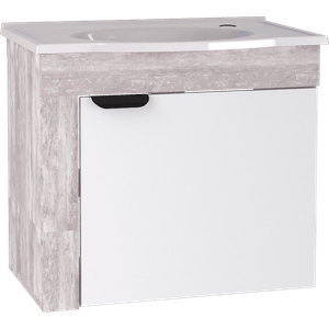 Toucador 50 Jasmim Branco/Calcare Cozimax