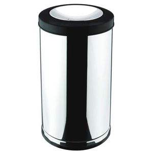 Lixeira Com Basculante Inox 20L Viel