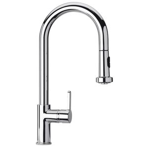 Misturador Monocomando Para Cozinha Com Ducha Pull-Out Paola Cromado Fabrimar
