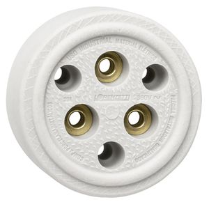 Tomada 3P Porcelana 20A Lorenzetti