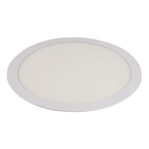 Painel de Embutir Slim Led Redondo 24W Bivolt 3000K Bronzearte