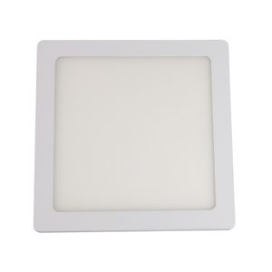 Painel de Embutir Slim Led Quadrado 12W Bivolt 4000K Bronzearte
