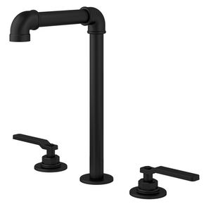 Misturador de Mesa Bica Alta Para Lavatório Living Clássica Preto Fosco Fani