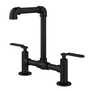 Misturador de Mesa Para Cozinha Living Clássica Preto Fosco Fani