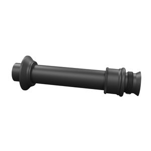 Tubo de Ligação Ajustável 25cm Preto Fosco Fani