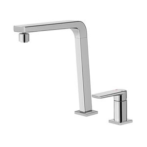Misturador Monocomando de Mesa Para Cozinha Bistrô Cromado Docol