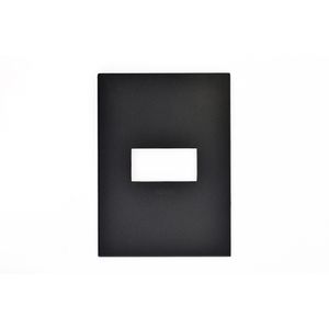 Placa 1 Posto Arteor 4x2 Graphite Pial
