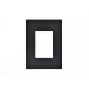 Placa 3 Postos Arteor 4x2 Graphite Pial