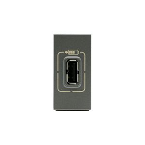 Módulo Carregador USB Arteor 5V 1 Entrada Magnésio Pial