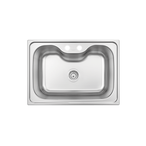 Cuba de Sobrepor Morgana Aço Inox Acetinado 69x49cm Tramontina