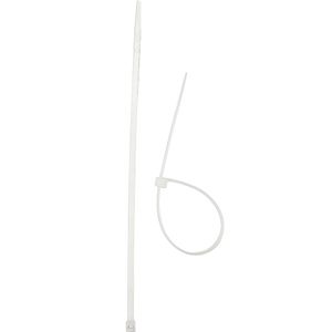 Abraçadeira de Nylon 151mmx3,7mmx1,5mm Branca Tramontina