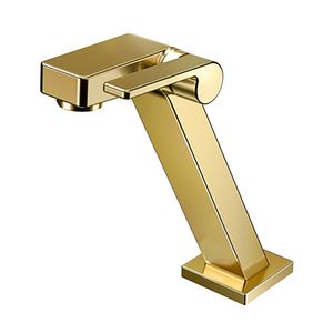 Torneira de Mesa Para Lavatório Stillo Ouro Polido Docol
