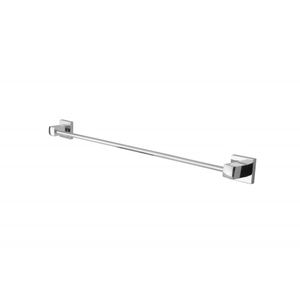 Porta Toalha Reto 50cm Athenas Inox Polido Valle Metais