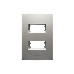 Placa Pro 2 Módulo Com Suporte Inova 4x2 Alumbra