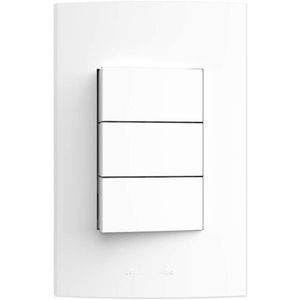 Conjunto 3 Interruptores Simples Inova 4x2 10A Alumbra