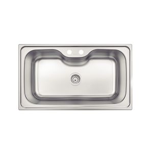 Cuba de Sobrepor Morgana Maxi Inox Acetinado 89x50cm Tramontina