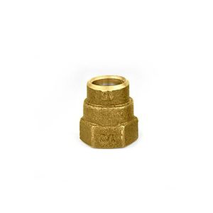 Conector Fêmea em Latão Sem Solda Ramo 35x1.1/4 Forusi