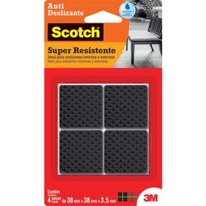 Protetor Antideslizante Preto Quadrado GG Scotch 3M