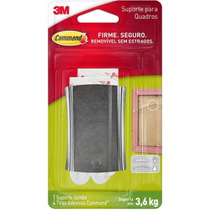 Suporte Adesivo Para Quadros Grande Command 3M