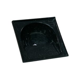 Tanque Granilhado Simples N1 60x60cm Pedra Escura AJ Rorato