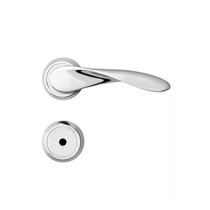 Fechadura Banheiro MZ420 R225 557 Cromado Papaiz