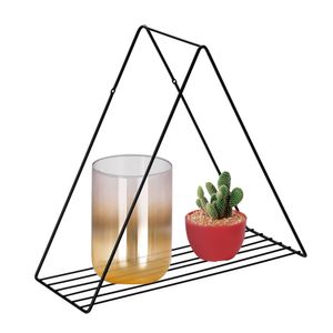 Prateleira Triangular Grande Preto Arthi